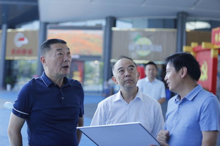2021年７月，中国作协副主席徐贵祥在襄阳鱼梁洲开发区采风